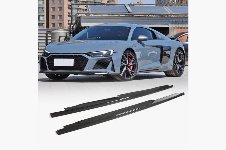 Audi R8 2015– Sidokjolar V1 (Kolfiber) Image