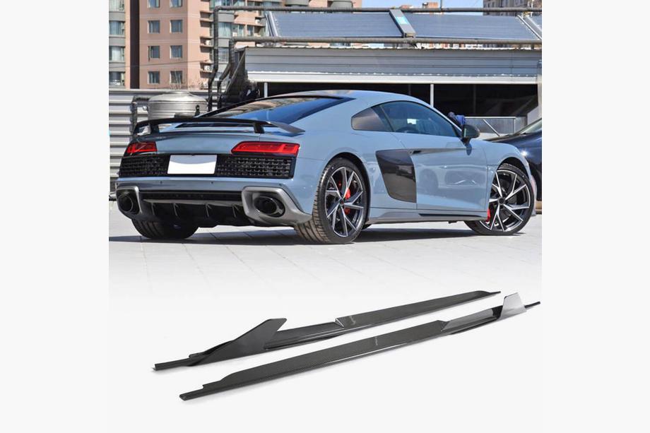 Audi R8 2015– Sidokjolar V2 (kolfiber) Image