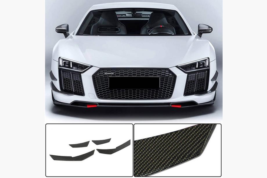 Audi R8 2015– Frontläpp till stötfångare V3 (2015-2020, Carbon) Image