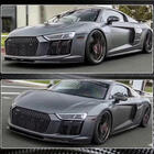 Audi R8 2015– Frontspoilerläpp Lip V2 (2015-2020, Kolfiber) foto 4