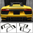 Audi R8 2015– Bakre stötfångarskydd (2015-2020, kolfiber) foto 1