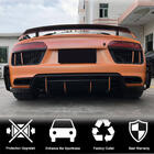 Audi R8 2015– Bakre stötfångarsplitters V2 (2015-2020, kolfiber) foto 3