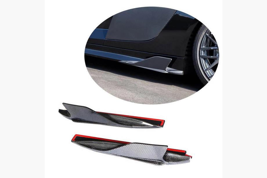 Audi R8 2015– Sidokjolssplitters (Carbon) Image