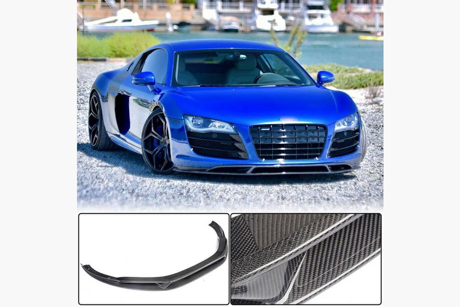 Audi R8 2006–2015 Frontläpp till främre stötfångare (Kolfiber) Image