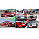 Audi R8 2006–2015 Bakre stötfångardiffusor (kolfiber) foto 7