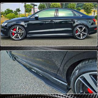 Sidokjolar (för RS3 Sedan 2017-2019, kolfiber) Audi A3 2012–2020 foto 3