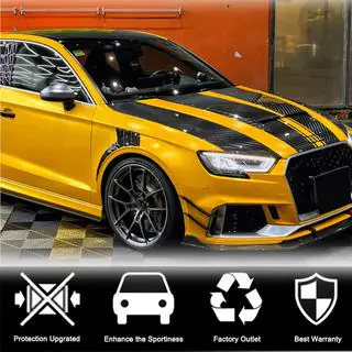 Frontläpp V2 (för RS3 Sedan 2017-2020, kolfiber) foto 3