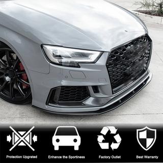 Frontläpp till stötfångare V1 (för RS3 Sedan 2017-2020, kolfiber) Audi A3 2012–2020 foto 3