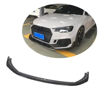 Frontspoilerläpp Lip V1 (för RS4 Avant 2019-2021, kolfiber) foto 1