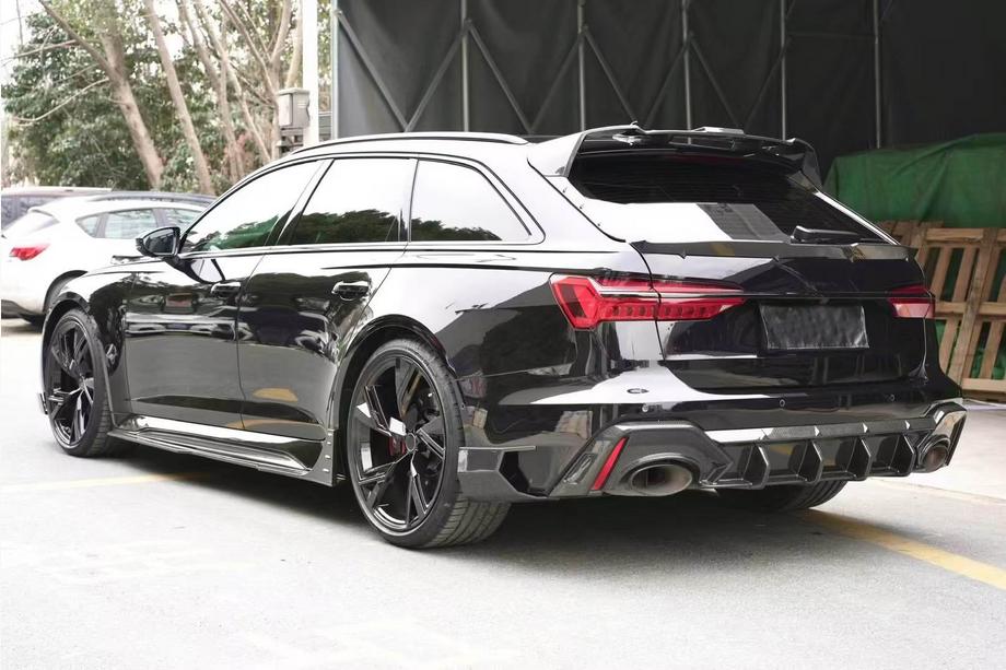 Audi A6 C8 2018–2025 Bodykit-sats (för RS6, kolfiber) Foto 3