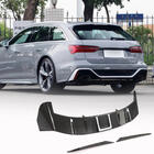 Audi A6 C8 2018–2025 Spoiler V2 (för Avant, 3 delar, kolfiber) foto 1