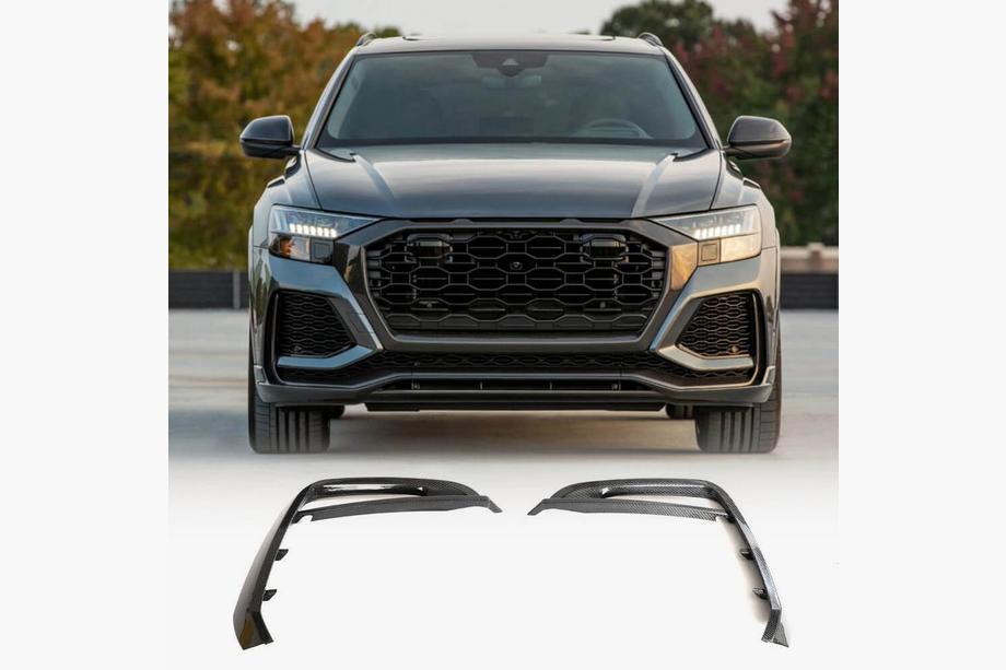 Audi Q8 2018– Kolfiberinlägg för dimljus Image