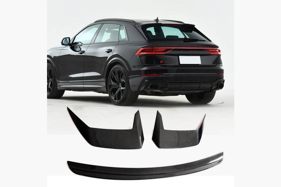 Audi Q8 2018– Bakre takspoiler (kolfiber) Image