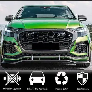 Spegelkåpor (2018-2023, kolfiber, utan filbytesassistent) Audi Q8 2018– foto 2