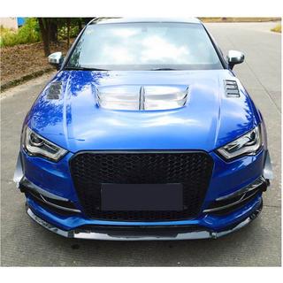 Frontspoilerläpp till stötfångare (för S-Line Sedan 2012-2016, kolfiber) Audi A3 2012–2020 foto 3