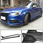 Audi A3 2012–2020 Sidokjolar V4 (för S-Line Sedan, kolfiber) foto 1