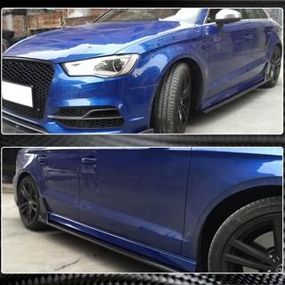 Sidokjolar V4 (för S-Line Sedan, kolfiber) Audi A3 2012–2020 foto 3
