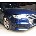 Audi A3 2012–2020 Frontläpp till stötfångare (för S-Line Sedan 2017-2020, kolfiber) foto 3