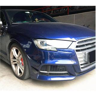 Frontläpp till stötfångare (för S-Line Sedan 2017-2020, kolfiber) Audi A3 2012–2020 foto 3
