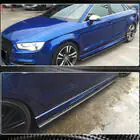 Audi A3 2012–2020 Sidokjolar V3 (för S-Line Sedan, kolfiber) foto 4