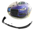 Audi A3 2012–2020 Frontläpp Lip V1 (för S-Line 2012-2016 HB, kolfiber) foto 1