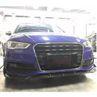 Audi A3 2012–2020 Frontläpp Lip V1 (för S-Line 2012-2016 HB, kolfiber) foto 2