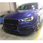 Audi A3 2012–2020 Frontläpp Lip V1 (för S-Line 2012-2016 HB, kolfiber) foto 3