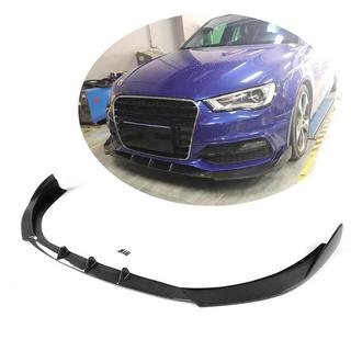 Frontläpp Lip V1 (för S-Line 2012-2016 HB, kolfiber) Audi A3 2012–2020 foto 1