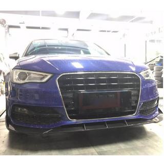 Frontläpp Lip V1 (för S-Line 2012-2016 HB, kolfiber) Audi A3 2012–2020 foto 2