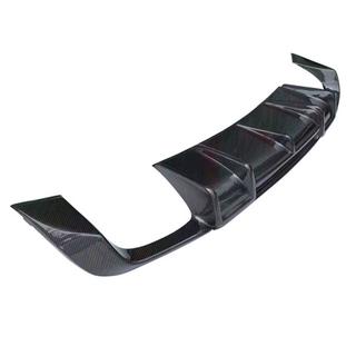 Bakre stötfångardiffusor V1 (för S-Line HB 2012-2016, Carbon) Audi A3 2012–2020 foto 4