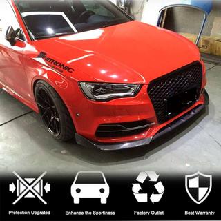 Frontläpp Lip V2 (för S-Line Sedan 2012-2016, kolfiber) Audi A3 2012–2020 foto 2