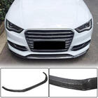 Audi A3 2012–2020 Frontläpp till främre stötfångare Lip V1 (för S-Line Sedan 2012-2016, kolfiber) foto 1