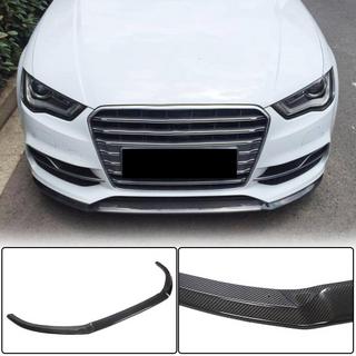Frontläpp till främre stötfångare Lip V1 (för S-Line Sedan 2012-2016, kolfiber) Audi A3 2012–2020 foto 1