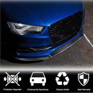 Frontläpp till främre stötfångare Lip V1 (för S-Line Sedan 2012-2016, kolfiber) Audi A3 2012–2020 foto 3