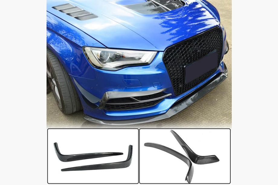 Audi A3 2012–2020 Dimljusramar (för S-Line Sedan 2012-2016, kolfiber) Image