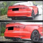 Audi A3 2012–2020 Bakre stötfångardiffuser V3 (för S-Line Sedan 2012-2016, kolfiber) foto 3