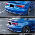 Audi A3 2012–2020 Bakre stötfångardiffuser V2 (för S-Line Sedan 2012-2016, kolfiber) foto 5
