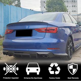 Bakre stötfångardiffusor V1 (för S-Line Sedan 2012-2016, kolfiber) Audi A3 2012–2020 foto 2