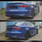 Audi A3 2012–2020 Bakre stötfångarflaps Flap (för S-Line Sedan 2012-2016, kolfiber) foto 4