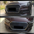 Audi A3 2012–2020 Frontspoilerläpp Lip V1 (för S-Line 2017-2020 HB, kolfiber) foto 4