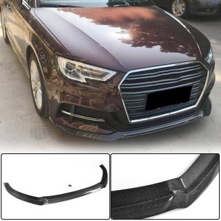 Frontspoilerläpp Lip V1 (för S-Line 2017-2020 HB, kolfiber) Audi A3 2012–2020 foto 1