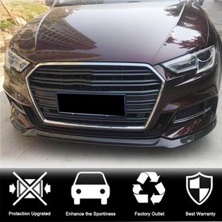 Frontspoilerläpp Lip V1 (för S-Line 2017-2020 HB, kolfiber) Audi A3 2012–2020 foto 2