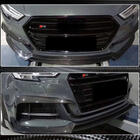 Audi A3 2012–2020 Frontläppspoiler Lip V4 (för S-Line Sedan 2017-2020, kolfiber) foto 4