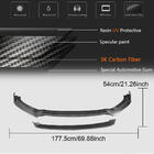 Audi A3 2012–2020 Frontläppspoiler Lip V4 (för S-Line Sedan 2017-2020, kolfiber) foto 5