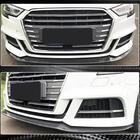 Audi A3 2012–2020 Frontsplitter-läpp Lip V3 (för S-Line Sedan 2017-2020, kolfiber) foto 3