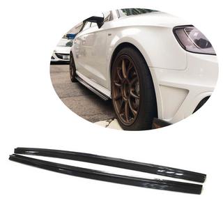 Sidokjolar V1 (för S-Line HB, kolfiber) Audi A3 2012–2020 foto 1