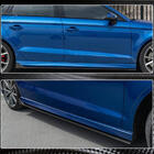 Audi A3 2012–2020 Sidokjolar V2 (för S-Line Sedan, kolfiber) foto 3
