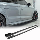 Audi A3 2012–2020 Sidokjolar V1 (för S-Line Sedan, kolfiber) foto 1
