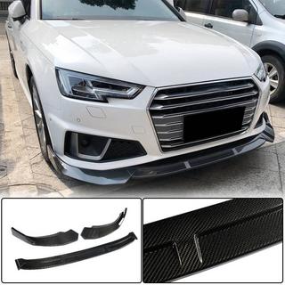 Frontläpp till stötfångaren Lip V1 (för S-Line Sedan 2015-2019, kolfiber) foto 1