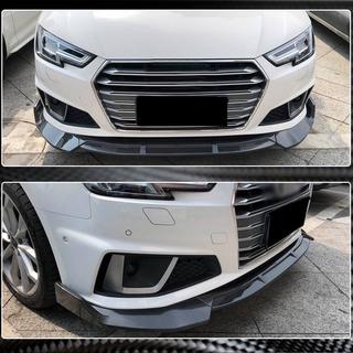 Frontläpp till stötfångaren Lip V1 (för S-Line Sedan 2015-2019, kolfiber) foto 3
